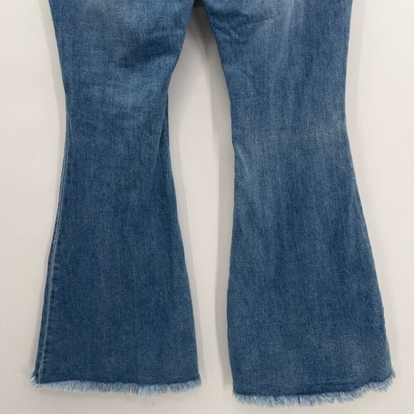 KanCan For Maurices Bell Bottom Medium Wash Stretch Jeans Women's 13/30 - Picture 6 of 9